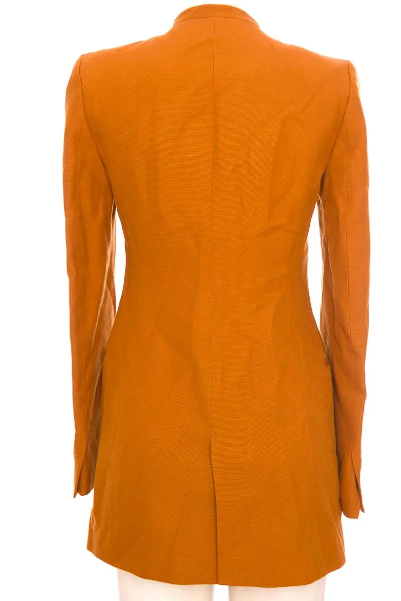 CHAQUETA / ABRIGO COLOR NARANJA  ZARA