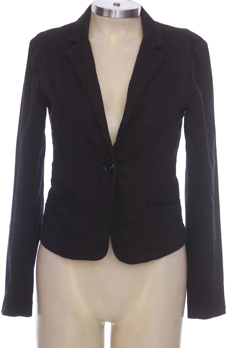 CHAQUETA / ABRIGO COLOR NEGRO  ELA