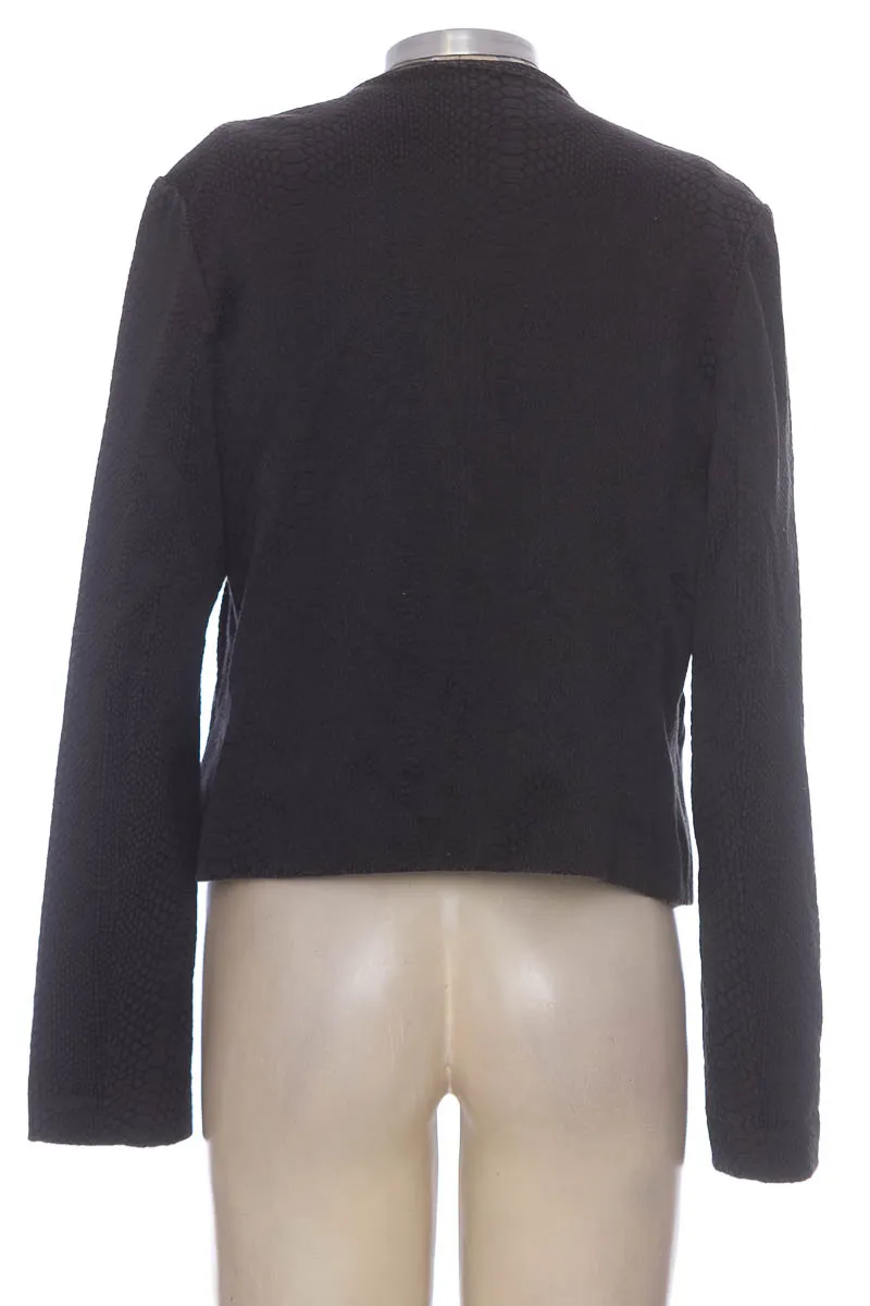 CHAQUETA / ABRIGO COLOR NEGRO  FAISCA