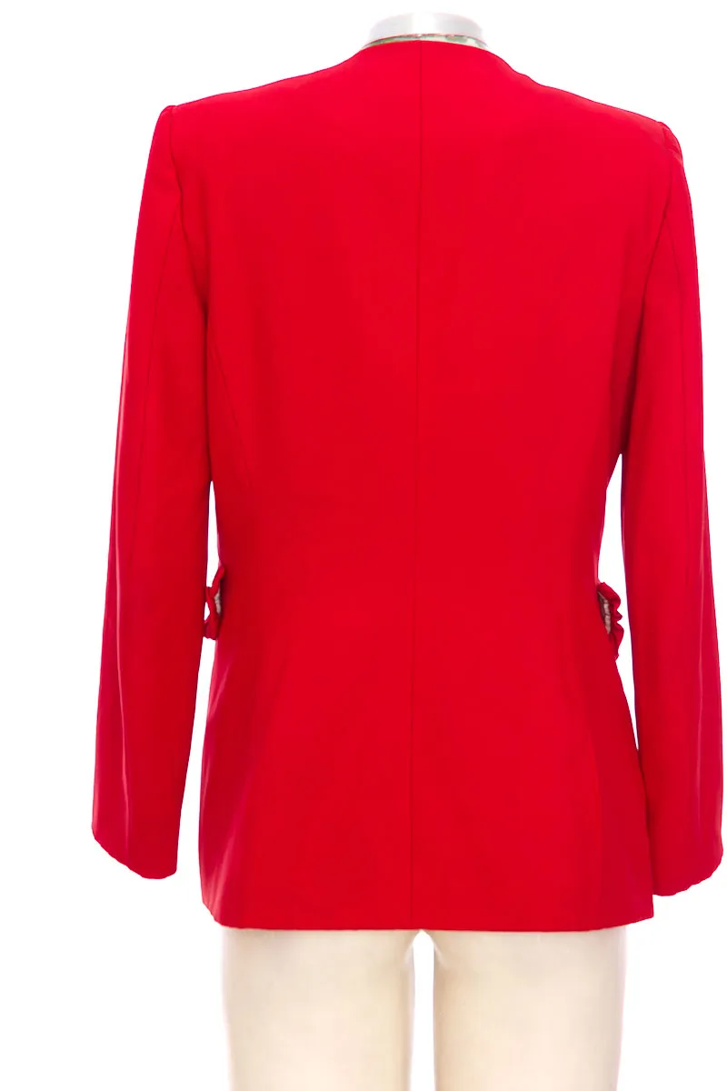 CHAQUETA / ABRIGO COLOR ROJO  ZARA