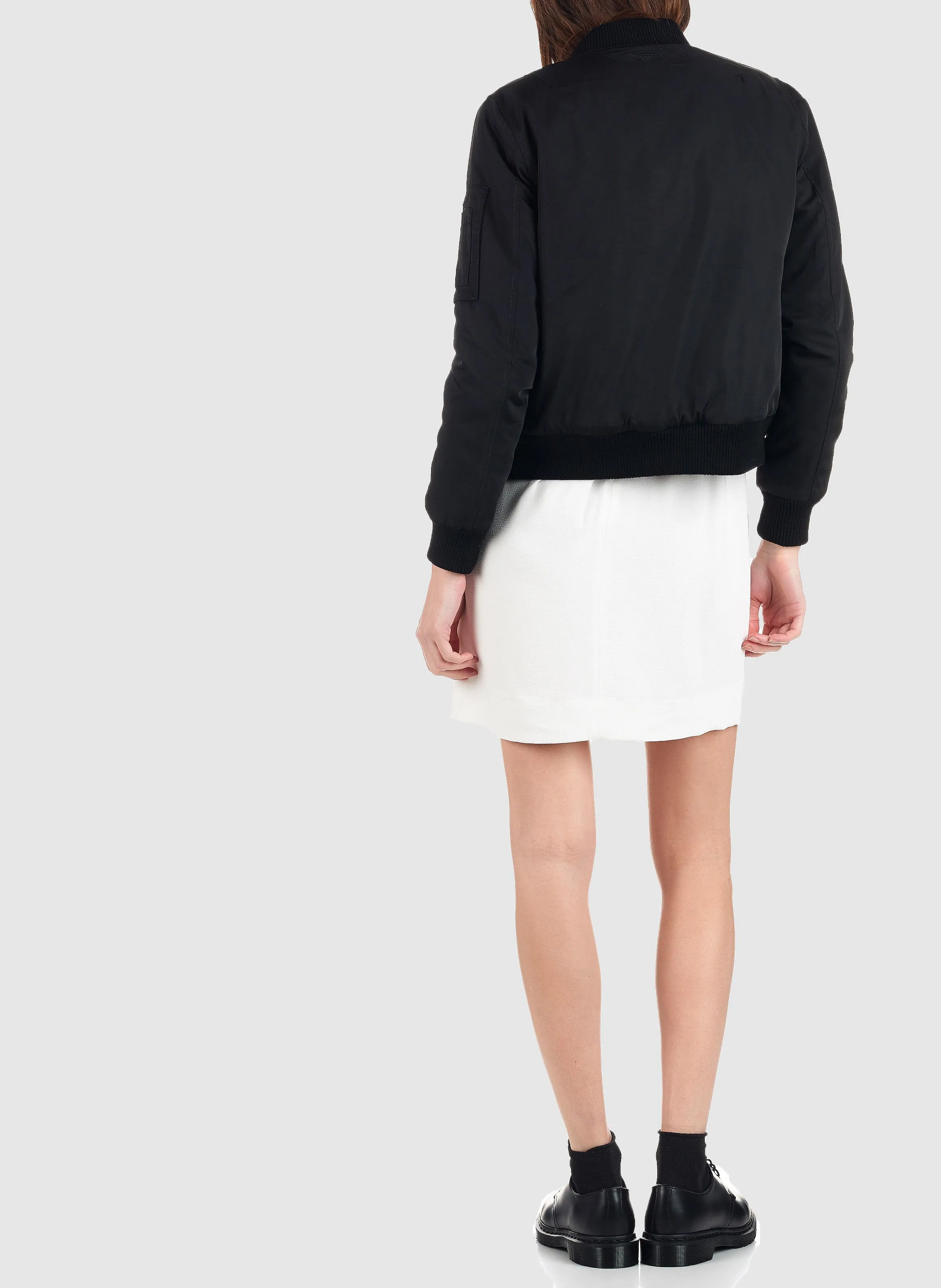 Chaqueta bomber original en negro
