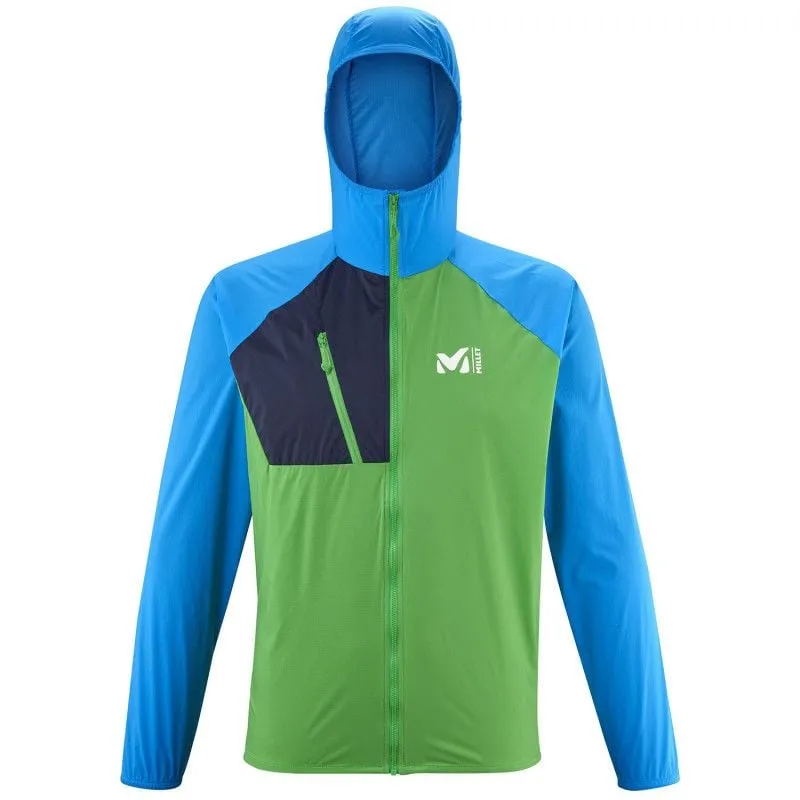 Chaqueta cortaviento Millet INTENSE Light Jacket para hombre (azul/verde)
