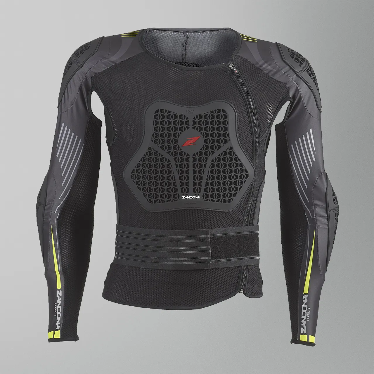 CHAQUETA DE PROTECCIóN ZANDONà NETCUBE X8 NEGROAMARILLO FLUO