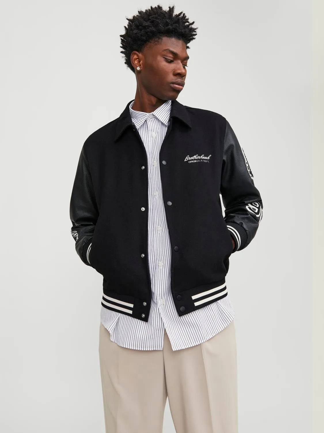 Chaqueta estilo béisbol | Negro | Jack & Jones®