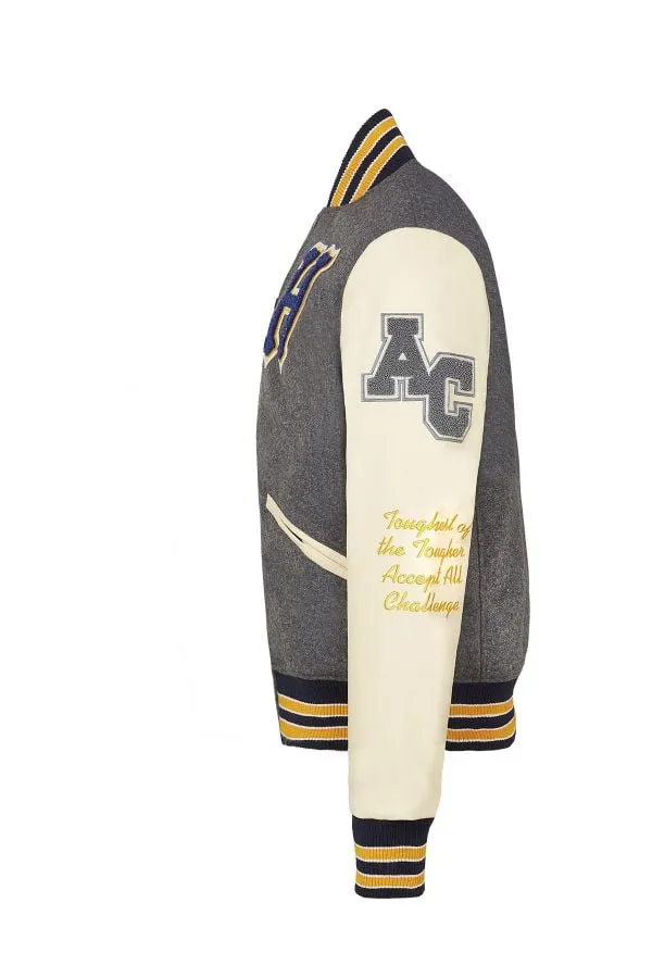 CHAQUETA HOMBRE AMERICAN COLLEGE AC14 GREY BEIGE