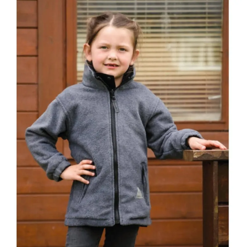 CHAQUETA NIñO  NIñA POLAR REVERSIBLE DE RESULT