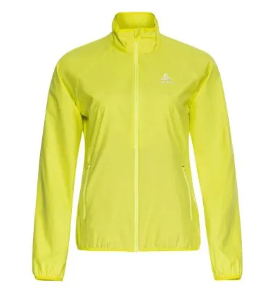 Chaqueta Odlo Essential Light (limeade) mujer