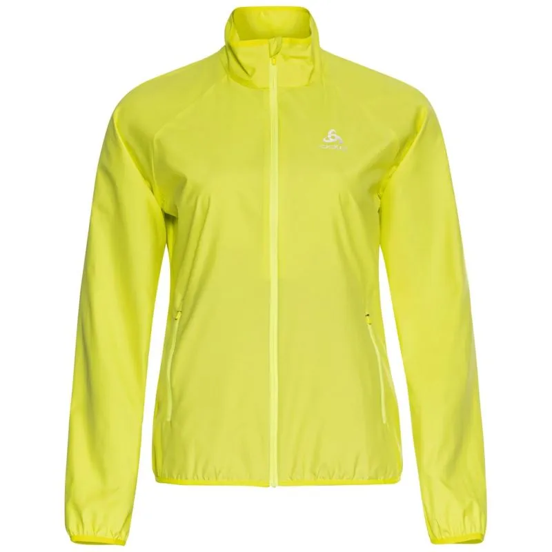 Chaqueta Odlo Essential Light (limeade) mujer
