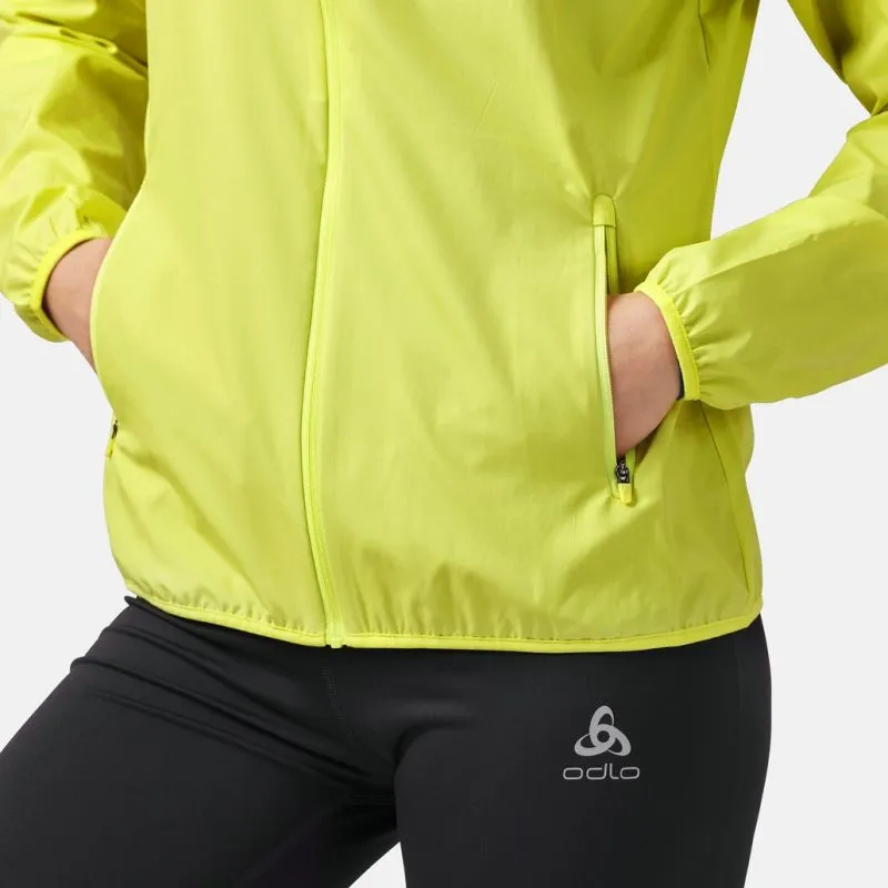 Chaqueta Odlo Essential Light (limeade) mujer
