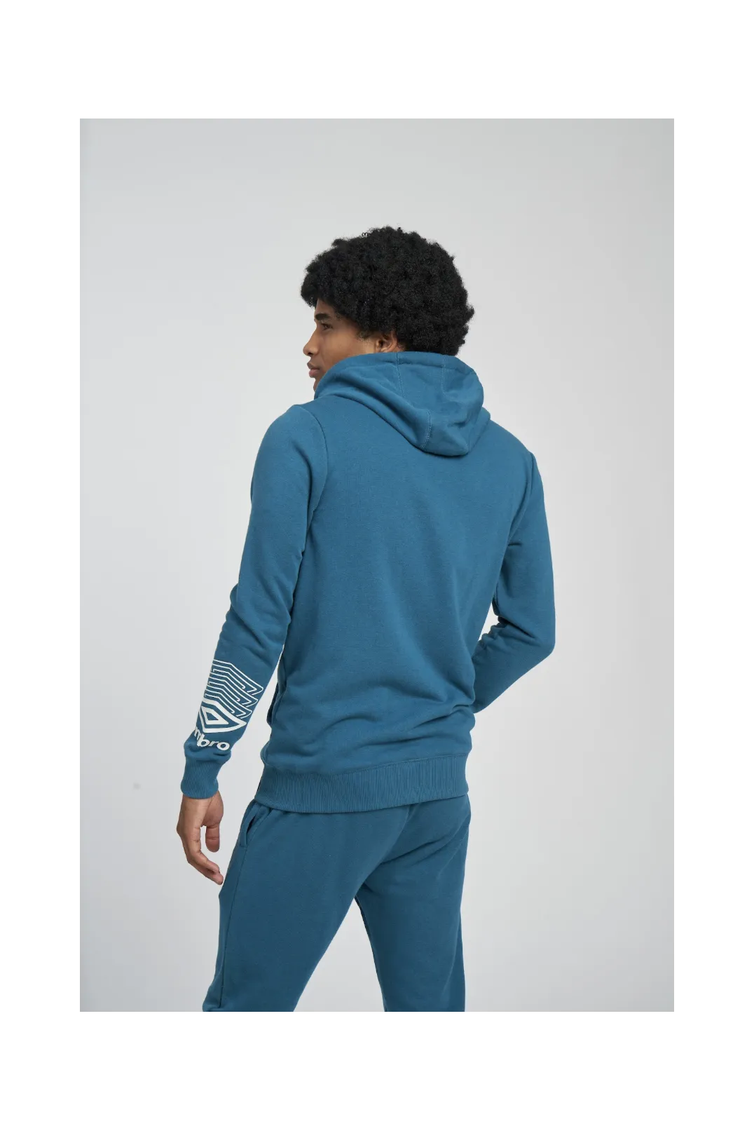 CHAQUETA UMBRO FW TERRACE ZIP  HOODIE LYONS BLUE