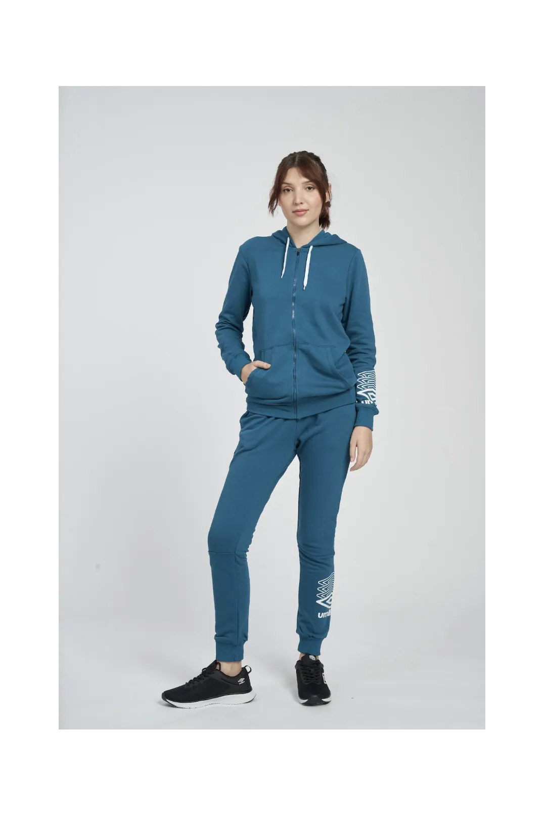 CHAQUETA UMBRO FW TERRACE ZIP  HOODIE LYONS BLUE