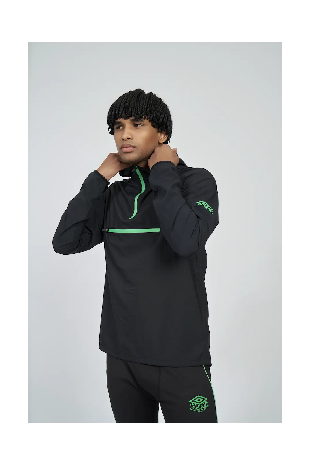 CHAQUETA ½ ZIP UMBRO PRO TRAINING ELITE LIGHTWEIGHT JACKET