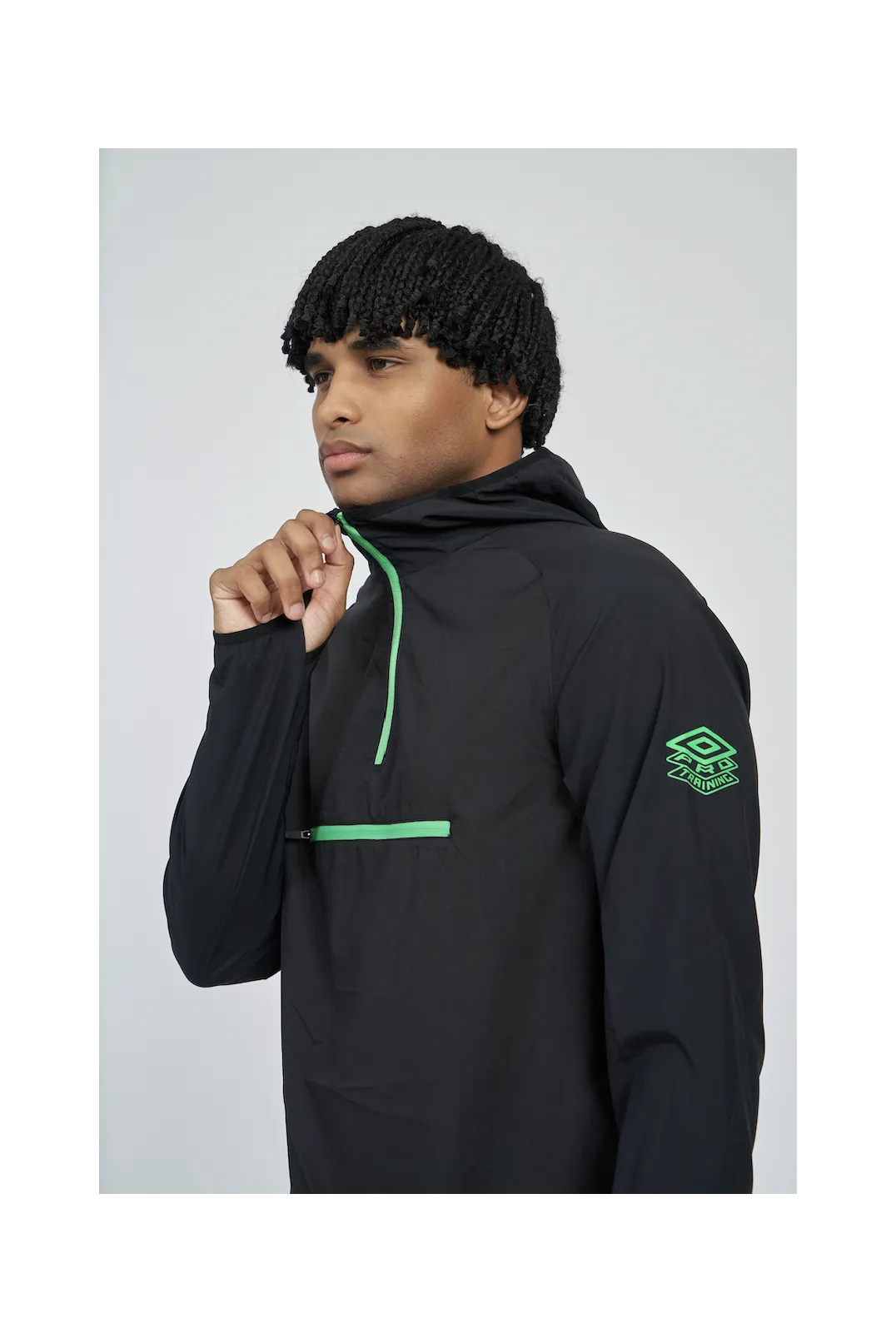 CHAQUETA ½ ZIP UMBRO PRO TRAINING ELITE LIGHTWEIGHT JACKET