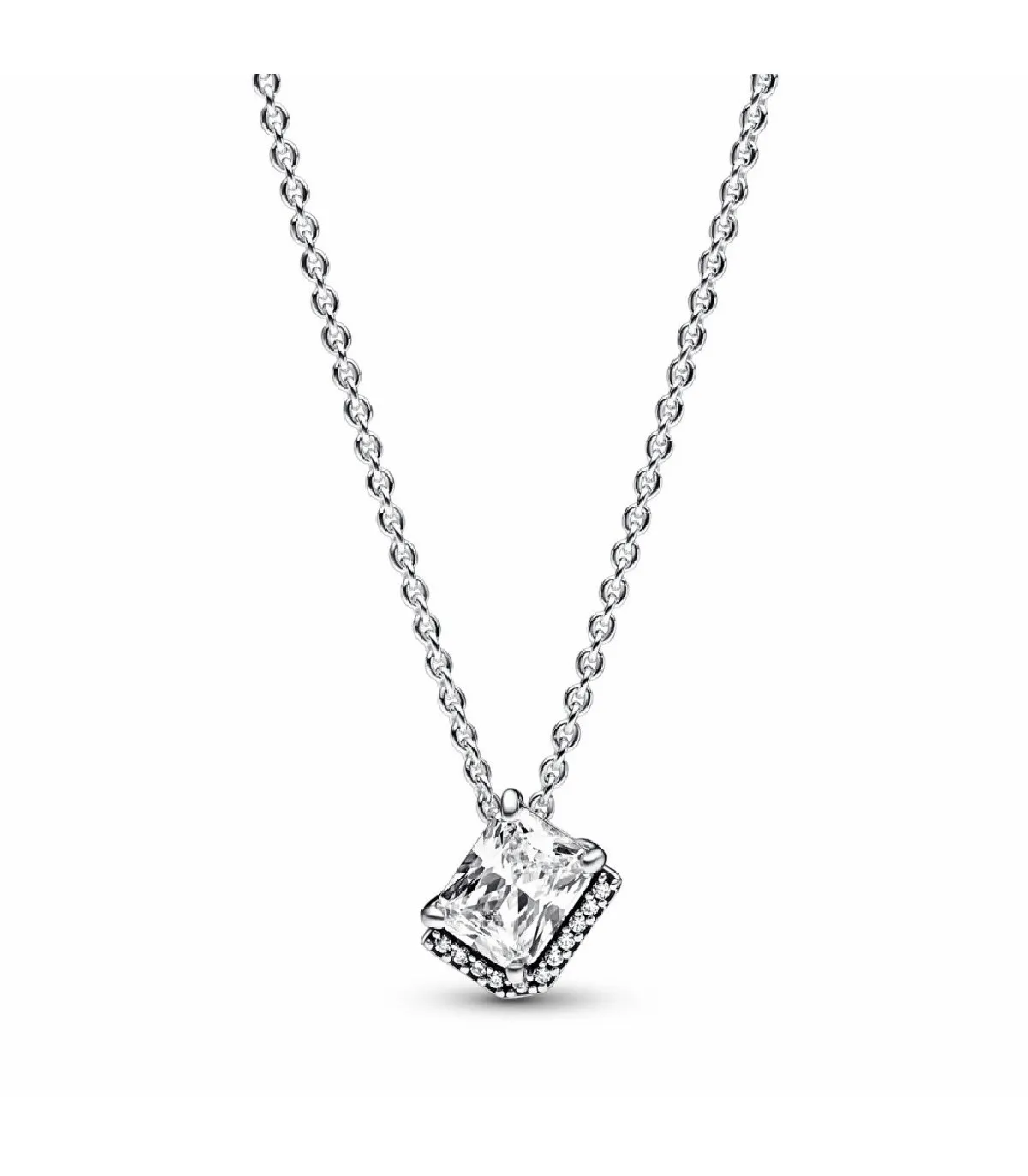 COLLAR PANDORA HALO RECTANGULAR BRILLANTE  392388C01