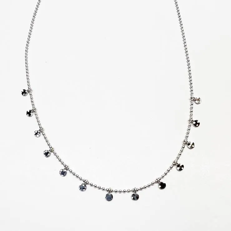 Collar plaquitas plata