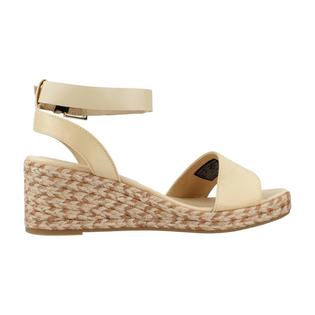 COLORFUL WEDGE SATIN SANDAL