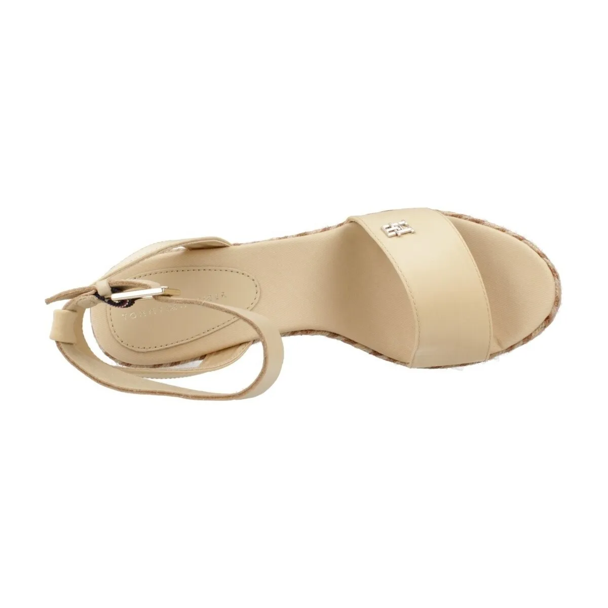 COLORFUL WEDGE SATIN SANDAL