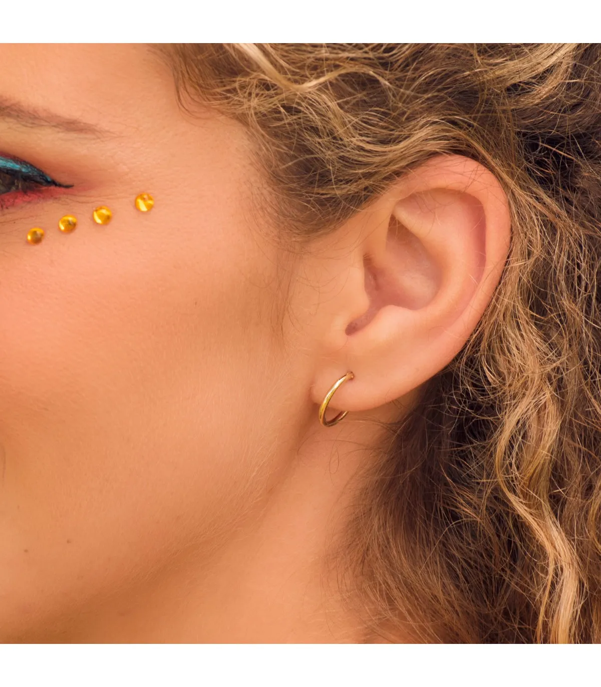 Créoles Morgana Or 18K 14mm