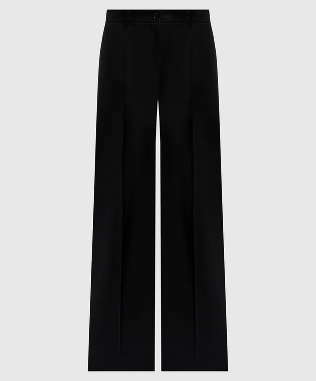 Dolce&Gabbana Black pants made of wool