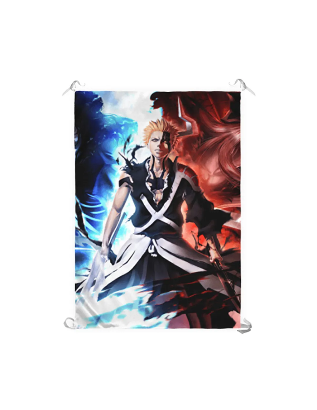 ESTANDARTEBANDERA DE ICHIGO KUROSAKI, BLEACH (100 X 70 CM.)