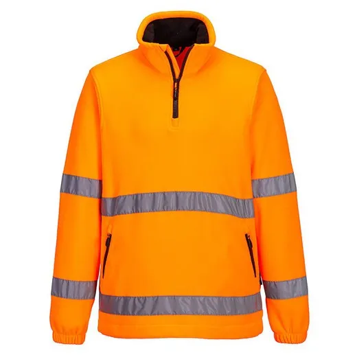 FORRO POLAR HIVIS 1/2 ZIP