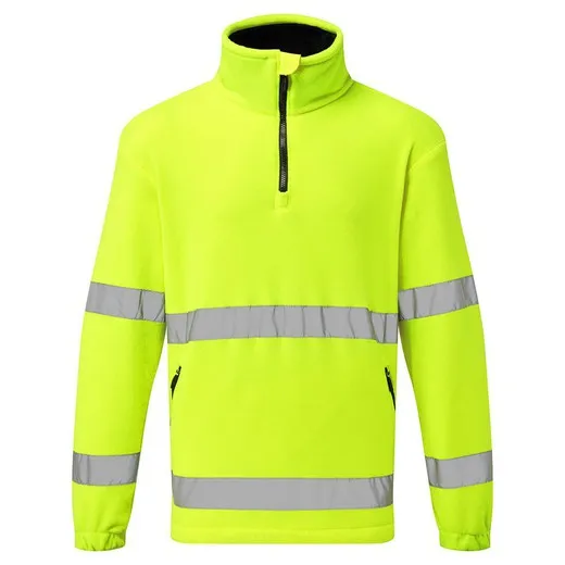 FORRO POLAR HIVIS 1/2 ZIP