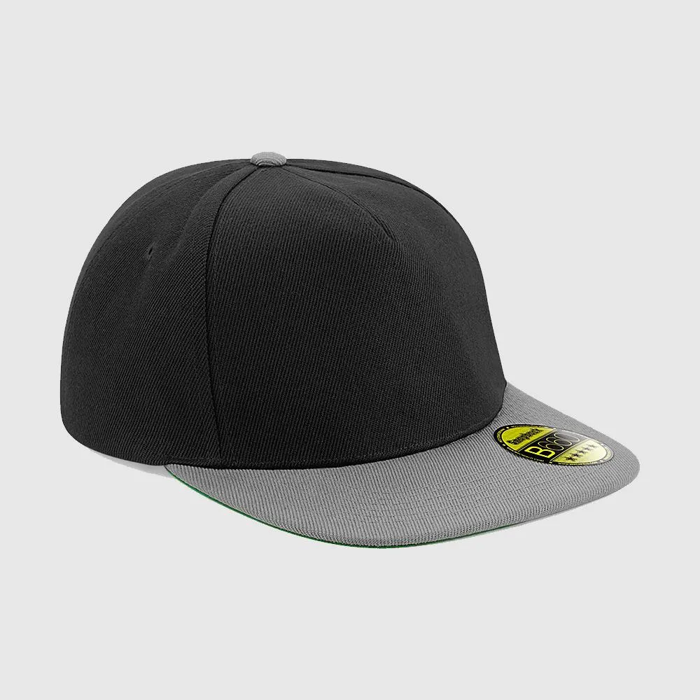 GORRA SNAPBACK COLOR NEGROGRIS. 