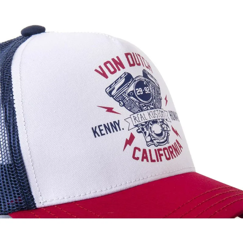 GORRA VON DUTCH  MOT BLU