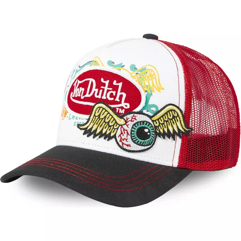 GORRA VON DUTCH  PAT RED
