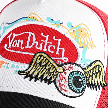 GORRA VON DUTCH  PAT RED