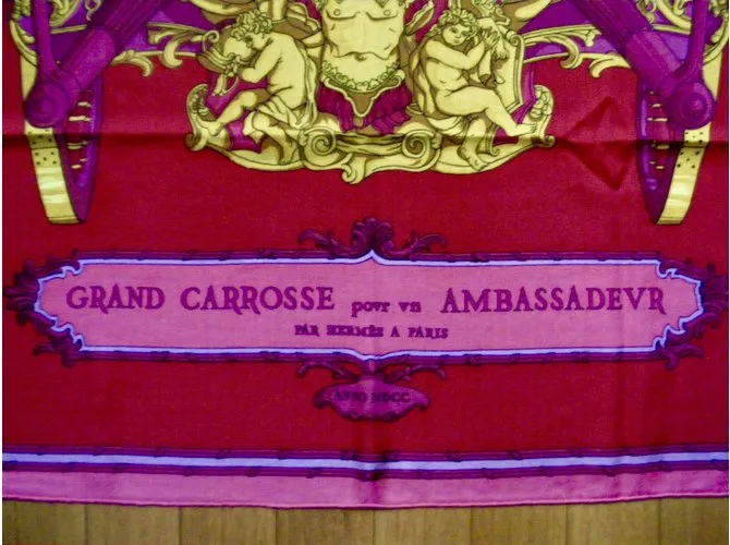 Hermès GRAND CARROSSE para un AMBASSADEUR Multicolor 