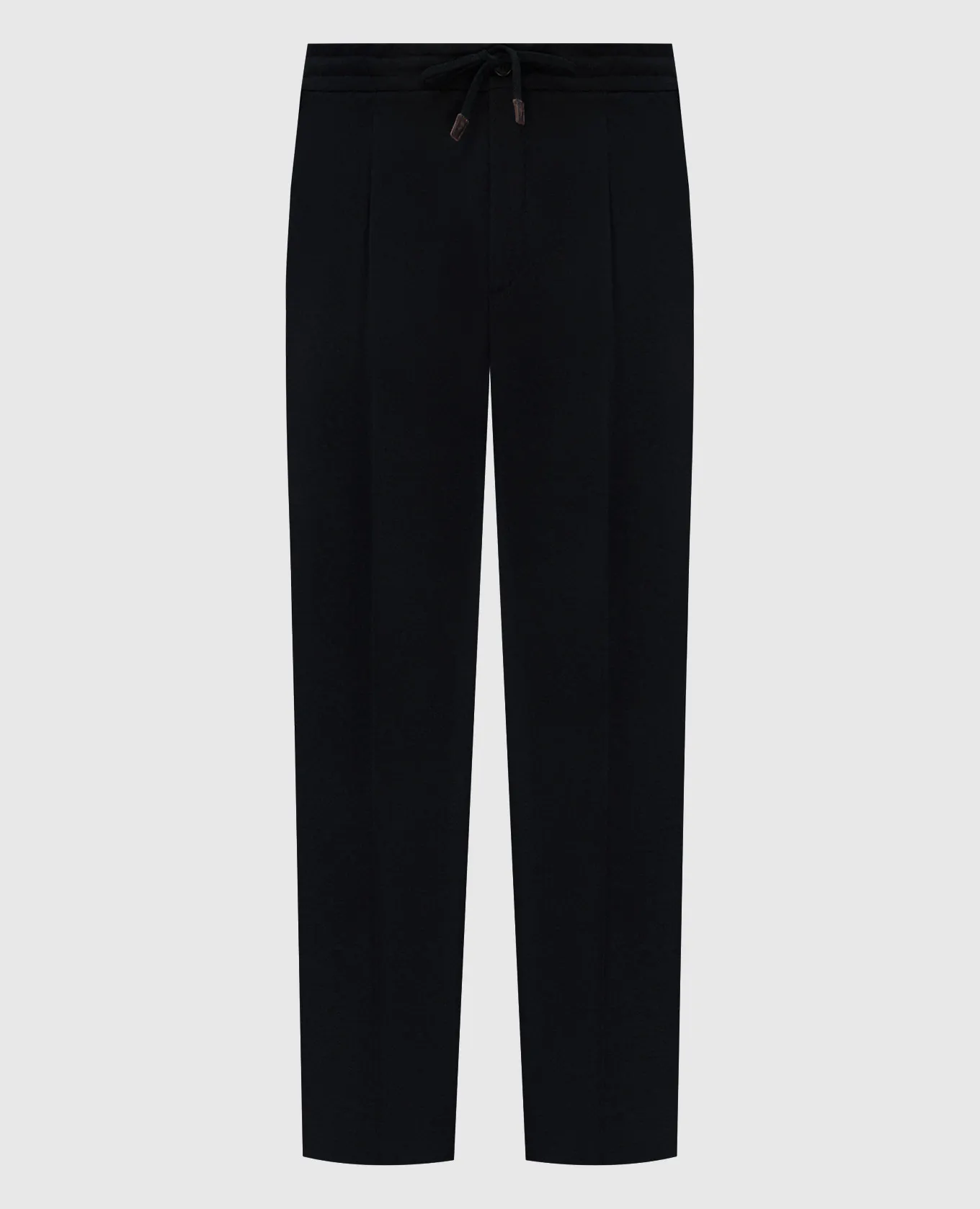 Incotex Black pants made of wool