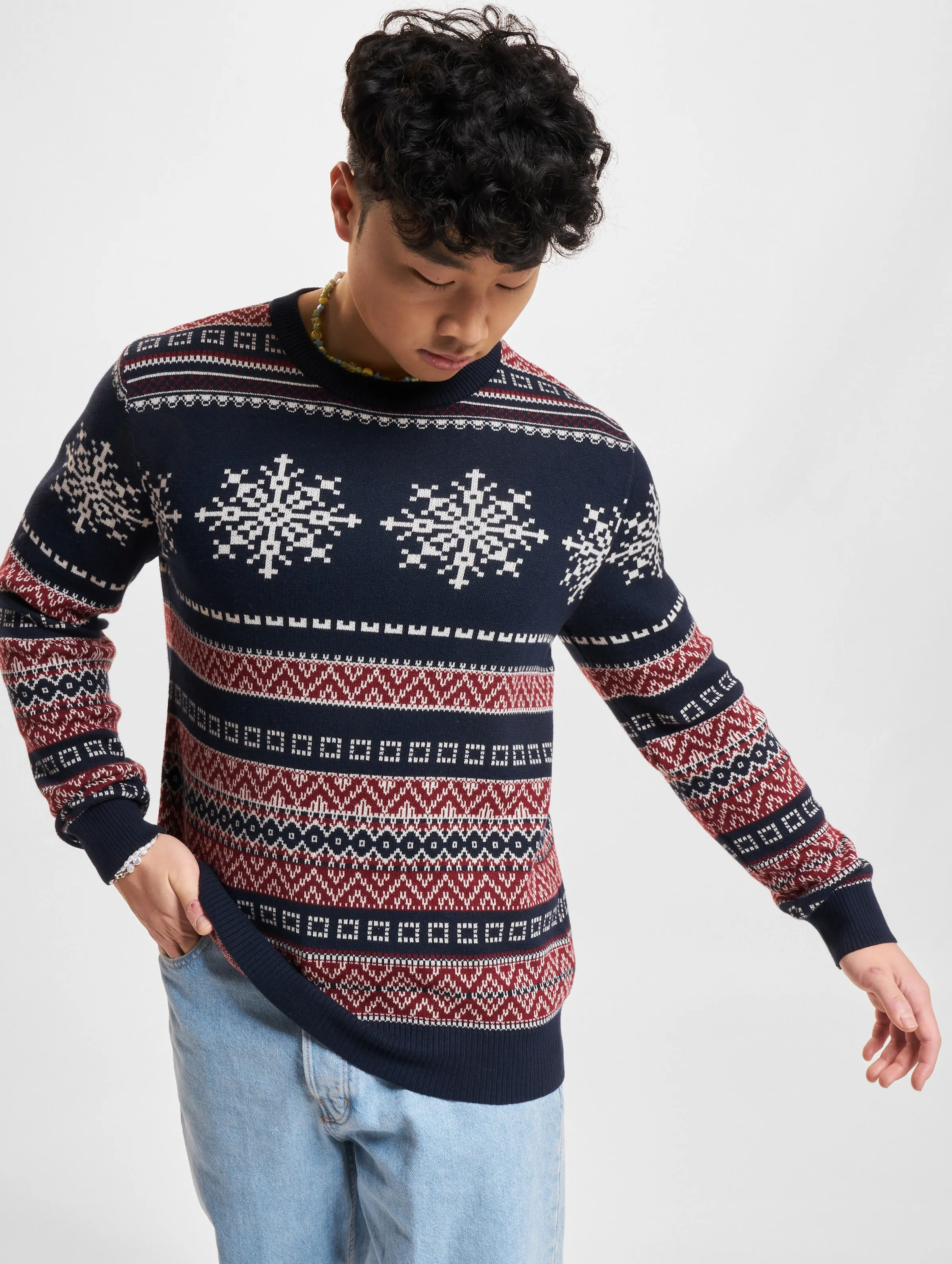 Jack & Jones Snowball Knit Crew Neck
