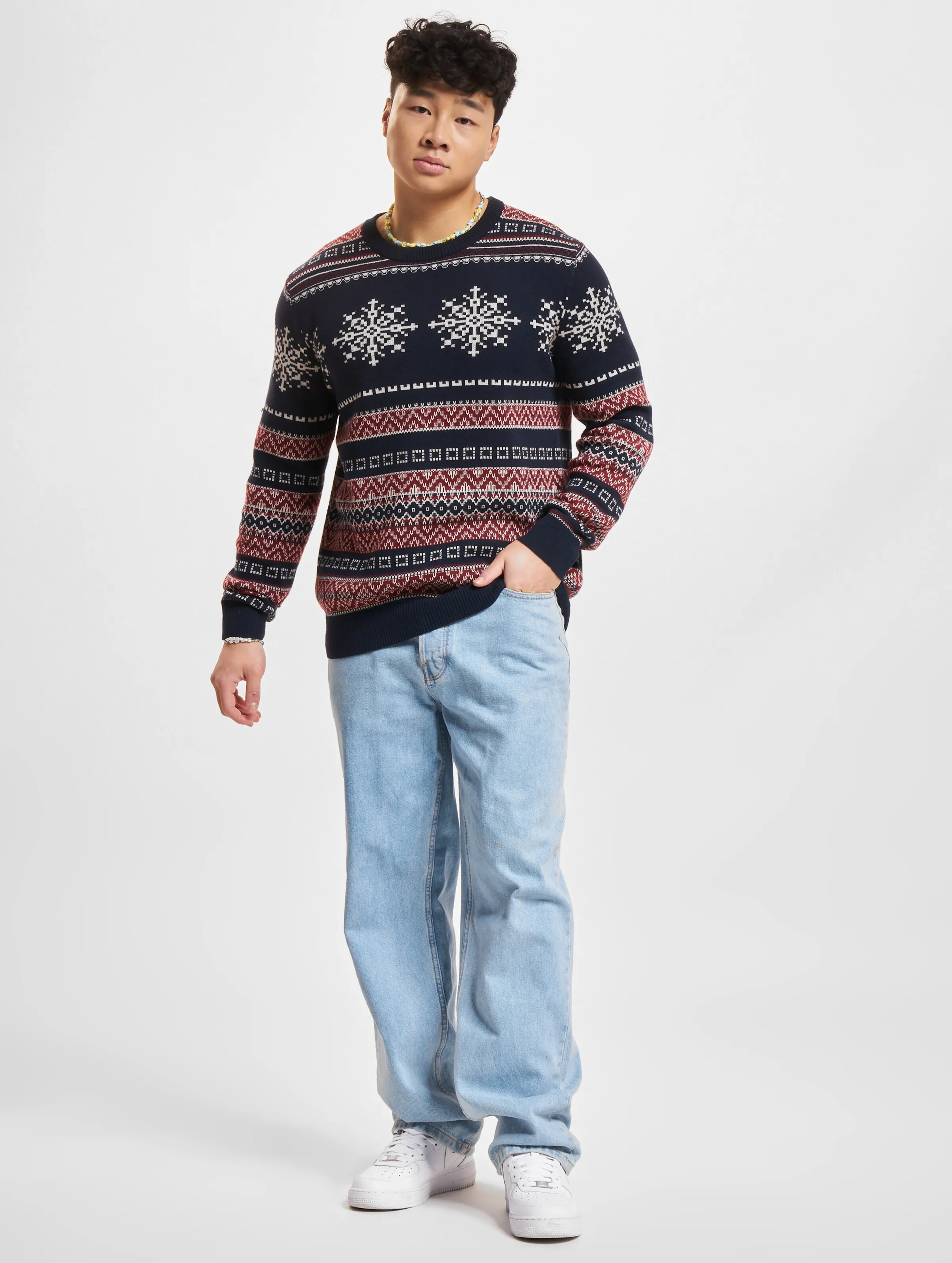 Jack & Jones Snowball Knit Crew Neck
