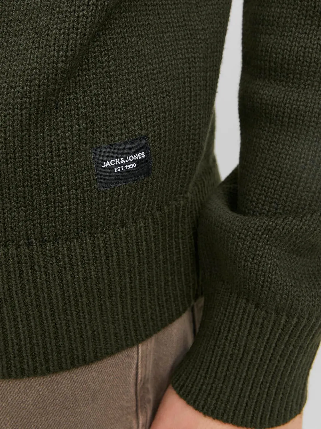 Jersey de punto | Verde oscuro | Jack & Jones®