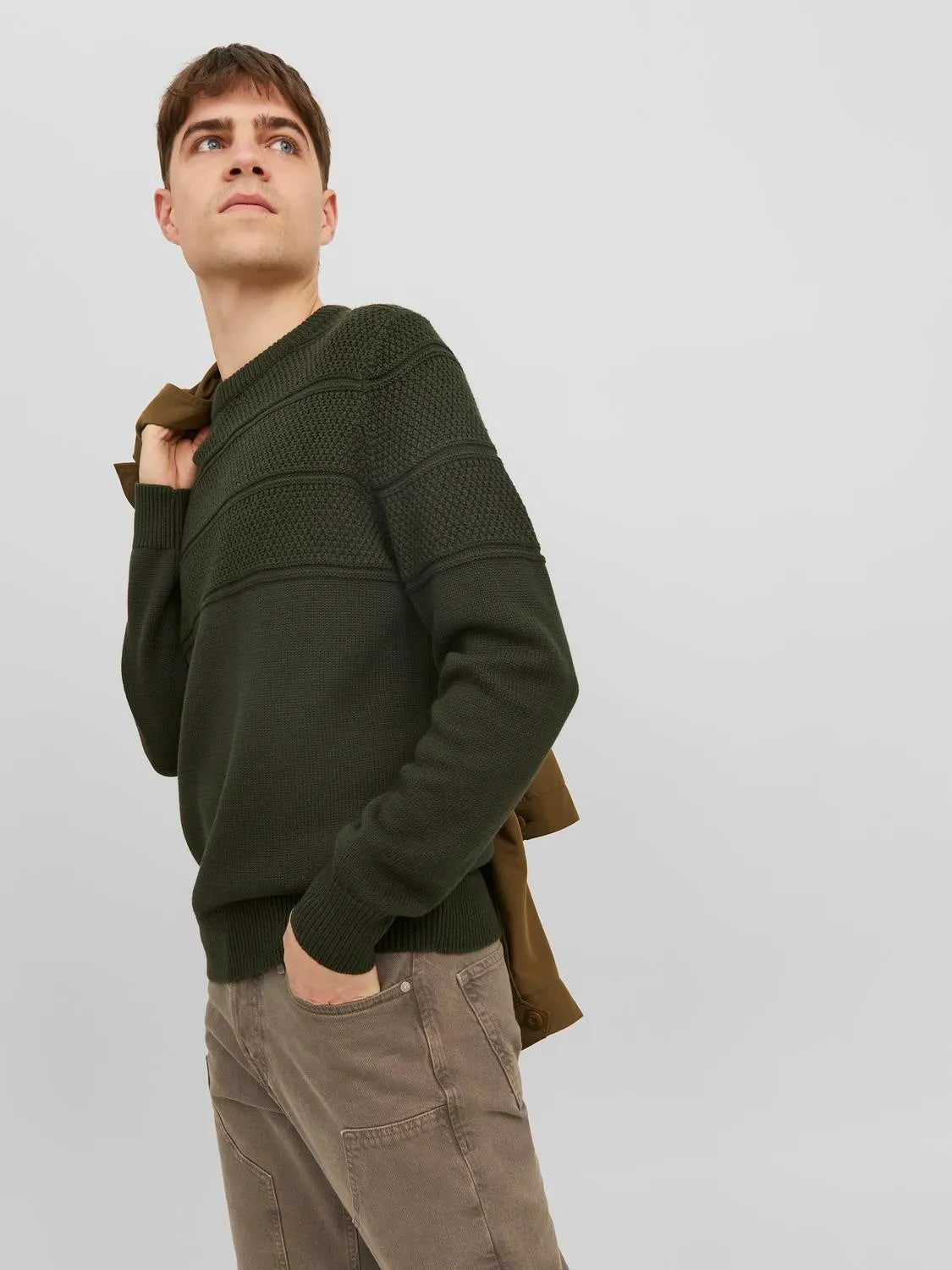 Jersey de punto | Verde oscuro | Jack & Jones®