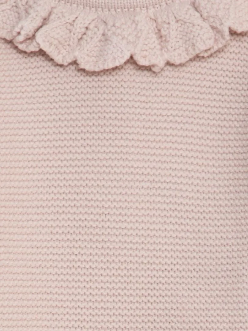 JERSEY DE PUNTO CALDADO  ROSA