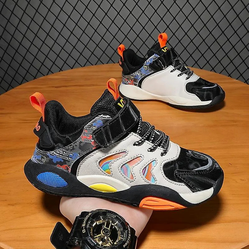 KIDENG Kids Sneakers Boys Basketball Shoes Antislip Kid Sports Shoes 3Bf226
