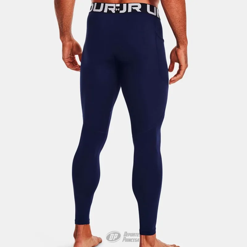Malla térmica UA ColdGear® Leggings marino
