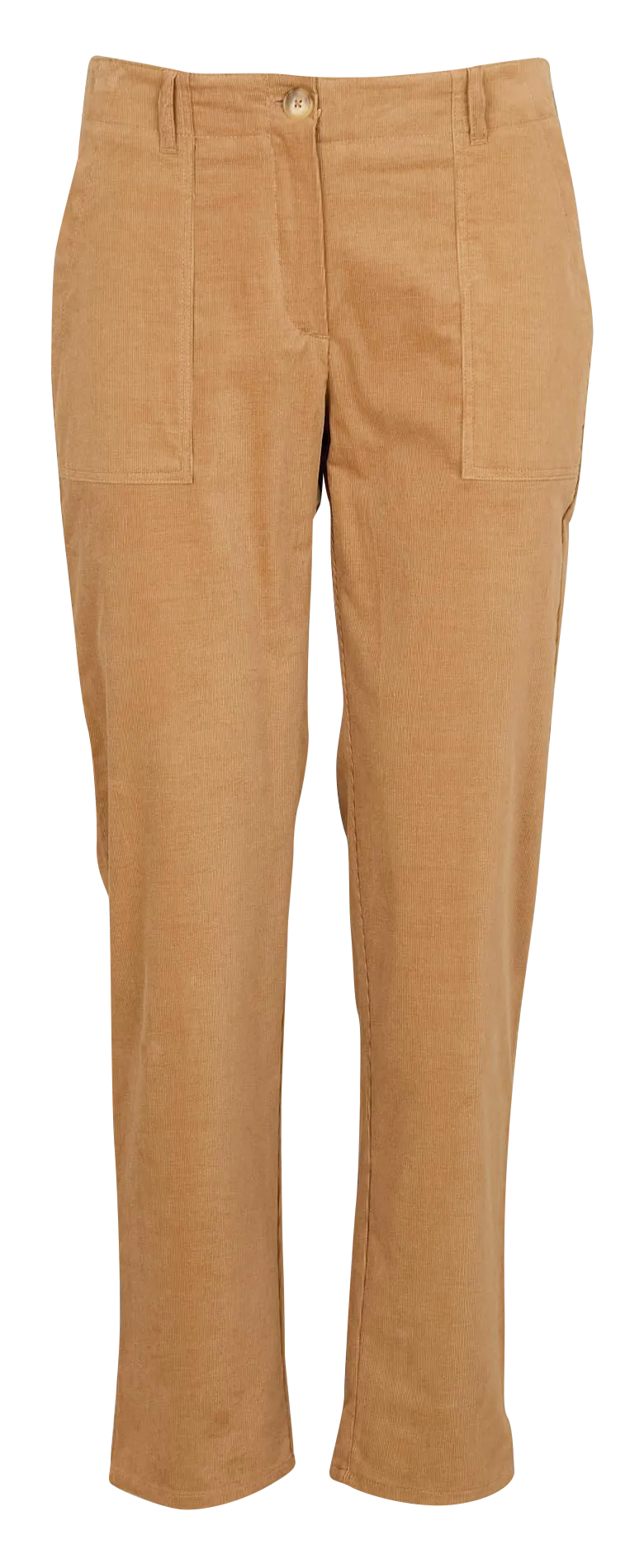 MILA  PANTALóN DE ALGODóN MEZCLADO RECTO EN MARRON