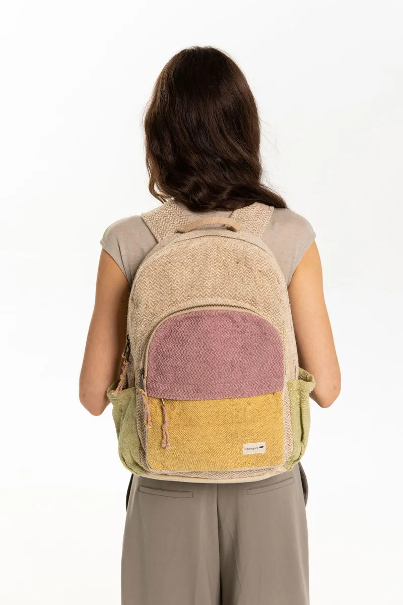 Mochila Annapurna Lila y Pistacho