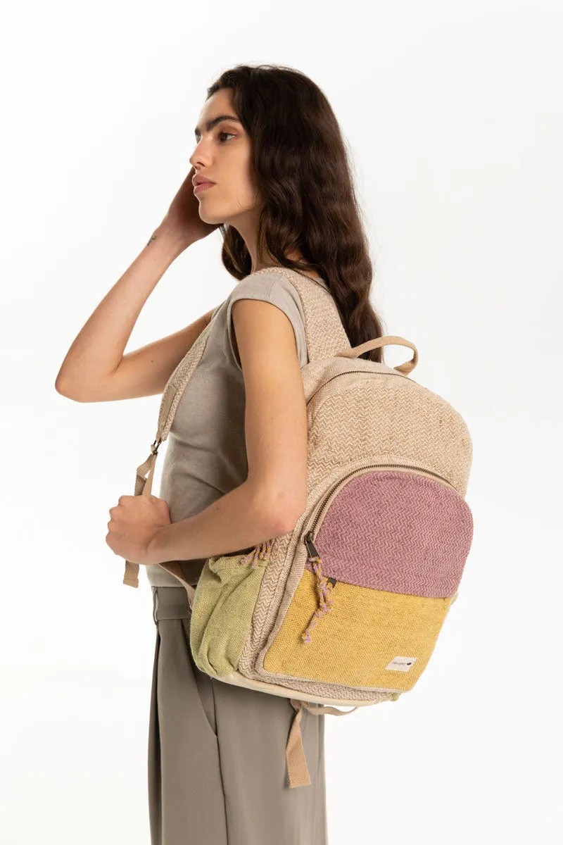 Mochila Annapurna Lila y Pistacho