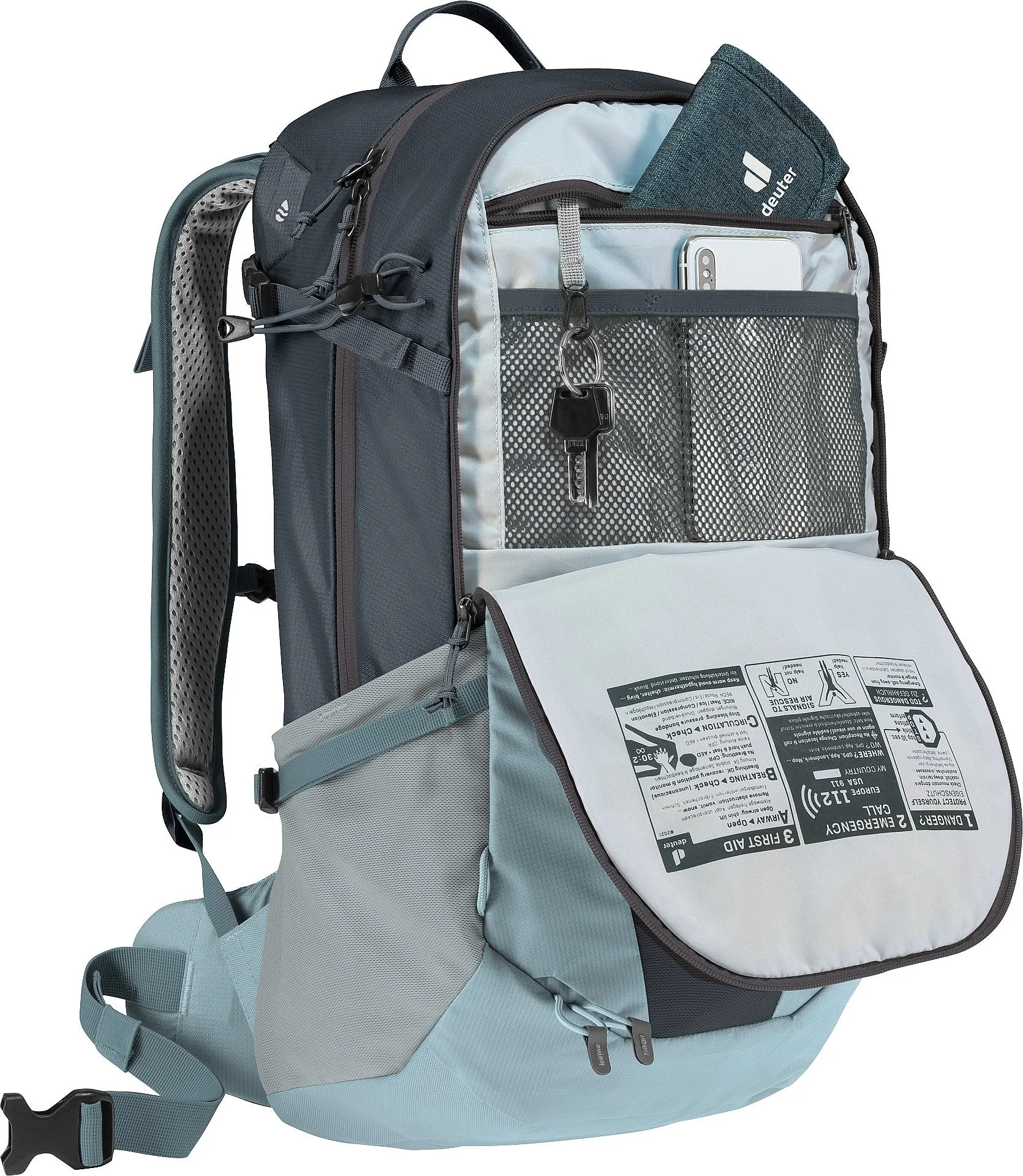MOCHILA DEUTER FUTURA 23  GRAPHITE/SHALE