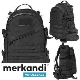 MOCHILA TÁCTICA C37 NEGRA
