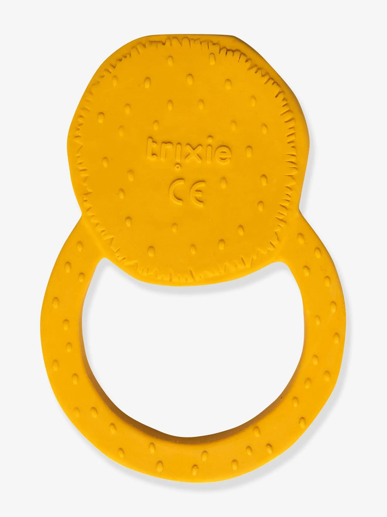 NATURAL RUBBER ROUND TEETHER  TRIXIE