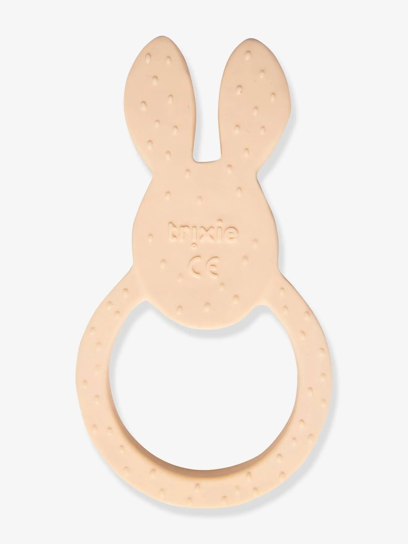 NATURAL RUBBER ROUND TEETHER  TRIXIE
