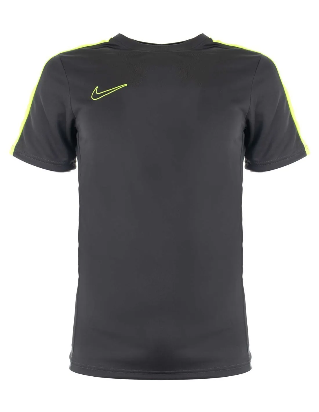 NIKE  CAMISETA GRIS OSCURO Y AMARILLO FLúOR DV9750 061 HOMBRE