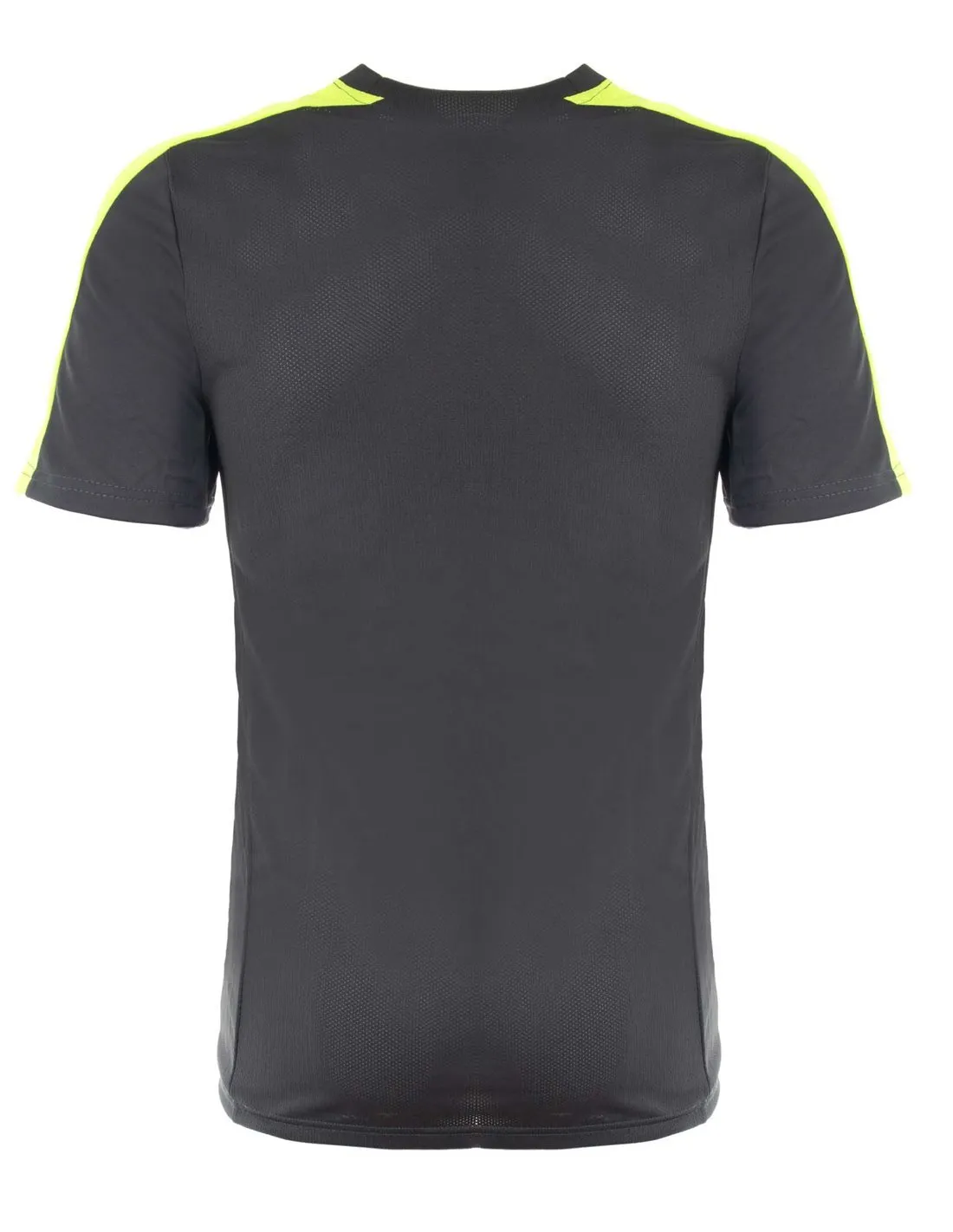 NIKE  CAMISETA GRIS OSCURO Y AMARILLO FLúOR DV9750 061 HOMBRE