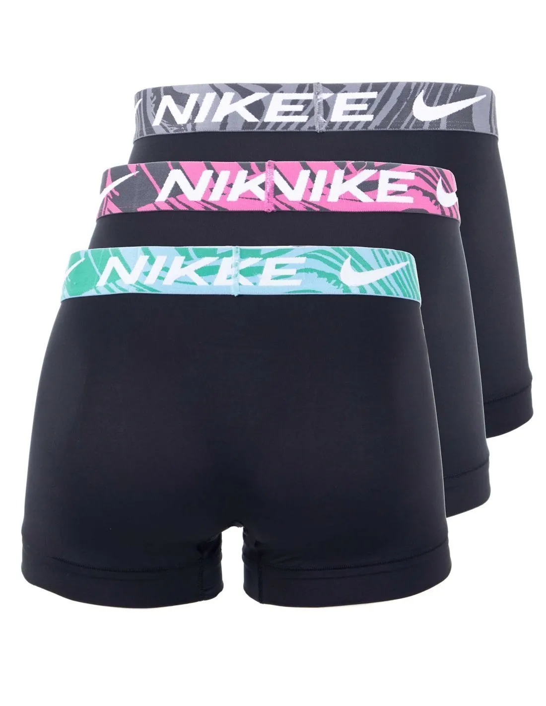 NIKE  PACK 3 BOXERS NEGRO Y MULTICOLOR 4500518898 DRI FIT ESSENTIAL MICRO HOMBRE