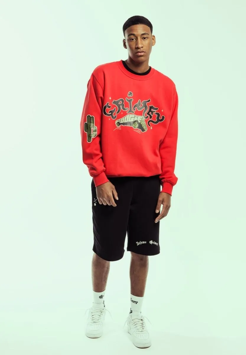 PANTALÓN CORTO GRIMEY CAUSING PANIC BAGGY  BLACK | SS24